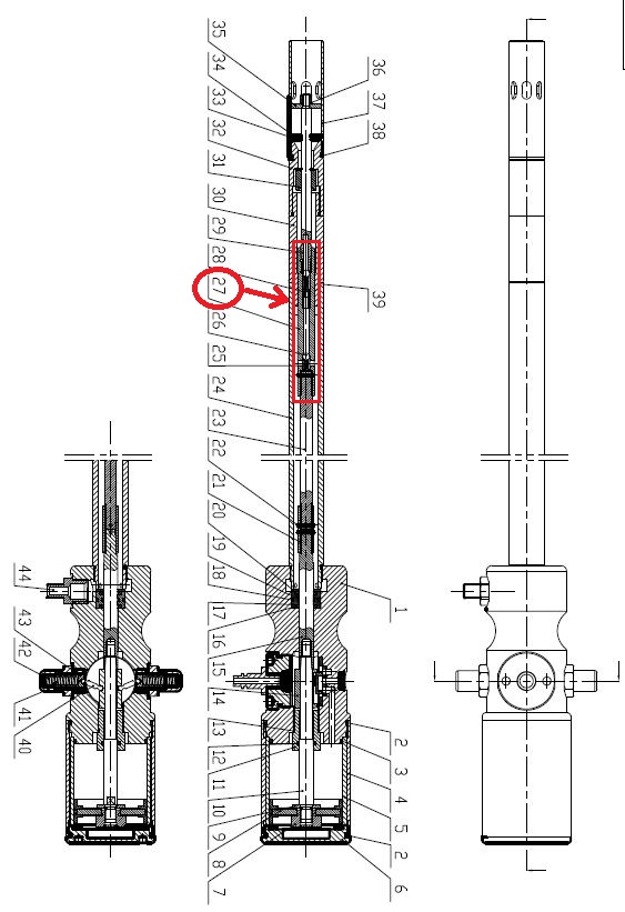 HG-68012M/27 Поршень нагнетателя