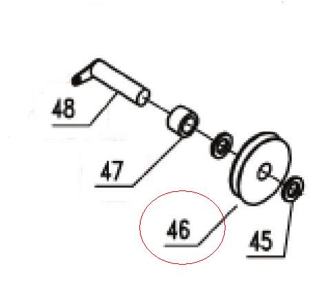 F5.5-4 FlEq/46 Шкив 178*22