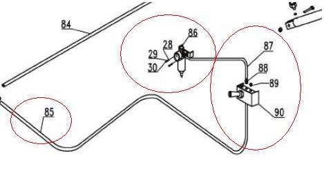 F5.5-4 FlEq/28-30,85-90 Сепаратор с пневмоклапаном в сборе