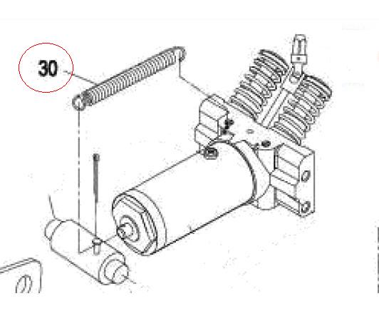 T31304/30 Пружина домкрата