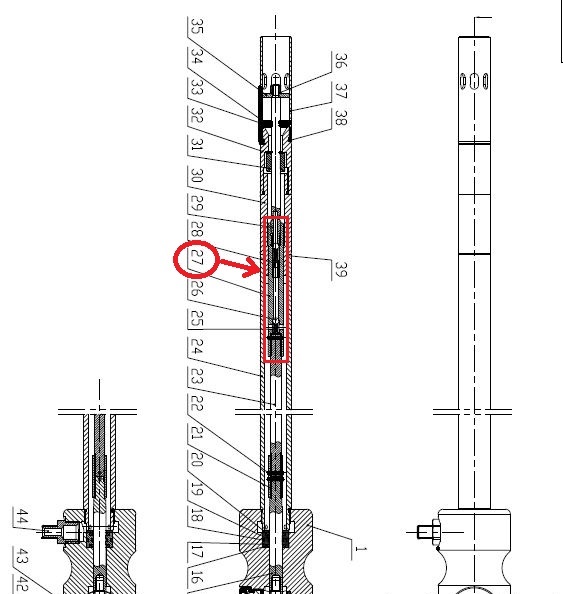 HG-68012M/27 Поршень нагнетателя