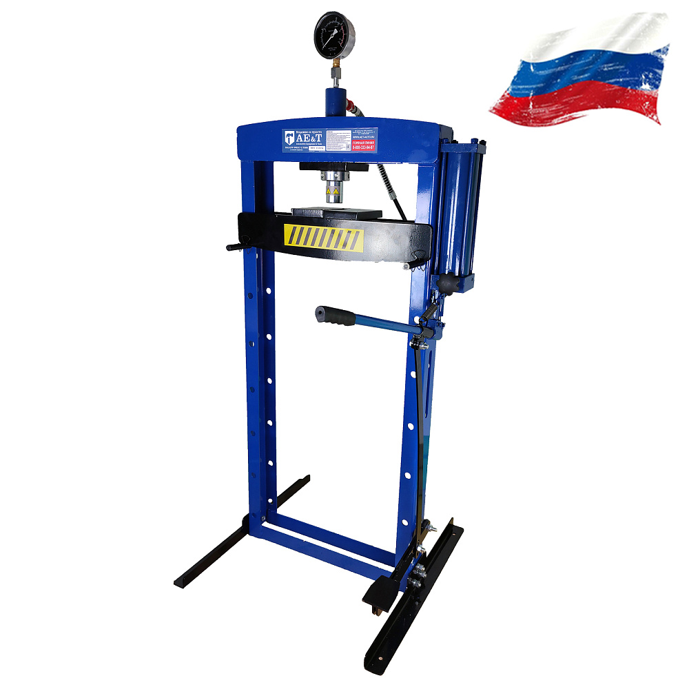 Пресс T61212TF гидравлический с ножным приводом AE&T