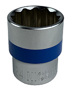 Головка 12гр 1/2" 24мм 440524MTC NICHER®