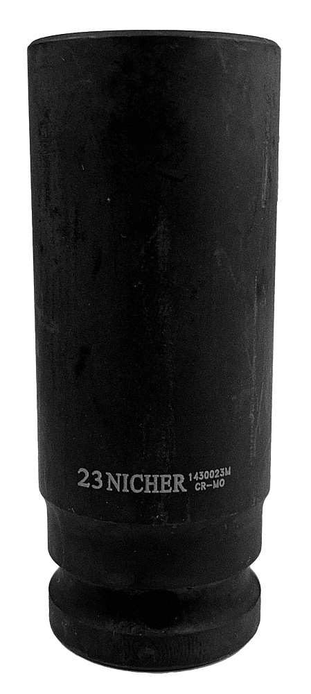 Головка ударная длинная 6гр 1/2" 23мм 1430023M NICHER®