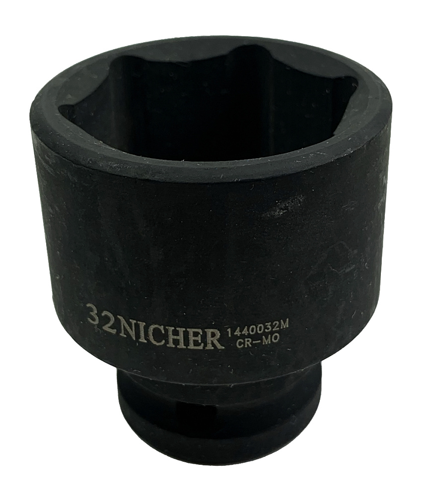 Головка ударная 6гр 1/2" 32мм 1440032M NICHER®