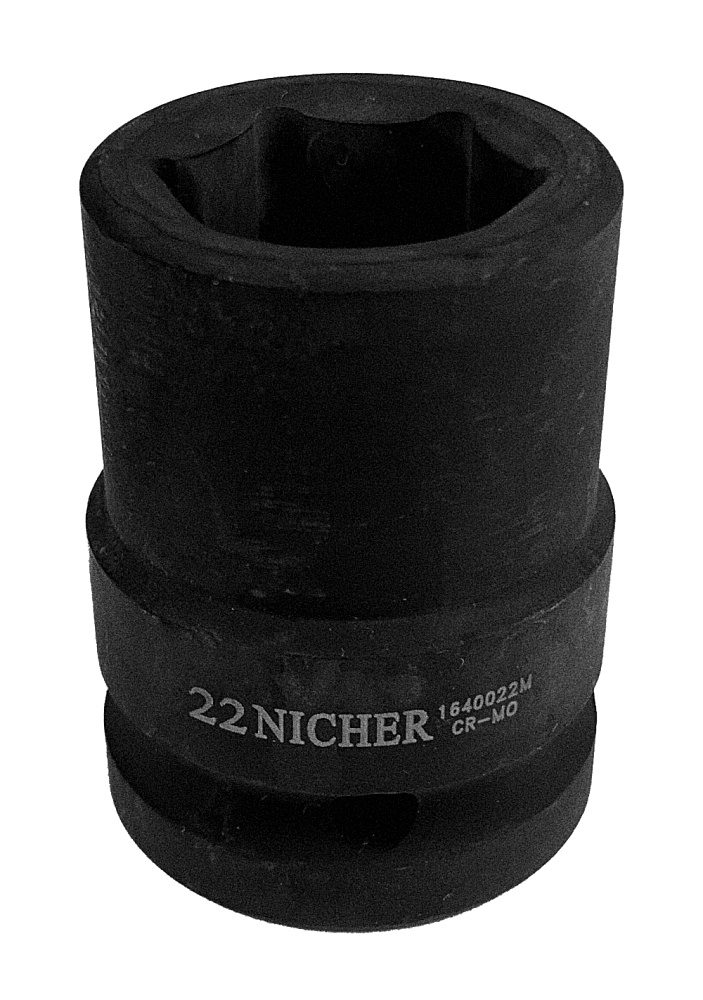 Головка ударная 6гр 3/4" 22мм 1640022M NICHER®