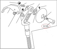 MT-298/0196 Болт крепления монтажного диска