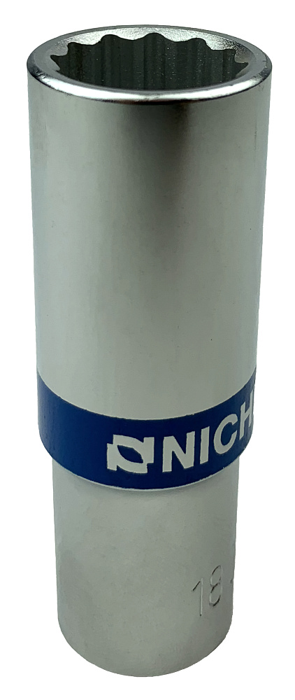 Головка длинная 12гр 1/2" 18мм 430518MTC NICHER®