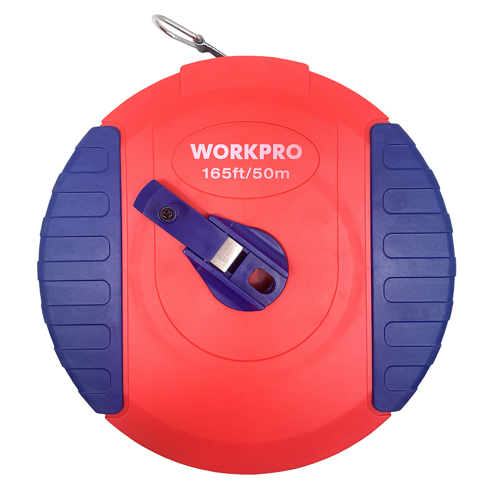 Рулетка 50м фиберглассовый корпус WP263002 WORKPRO